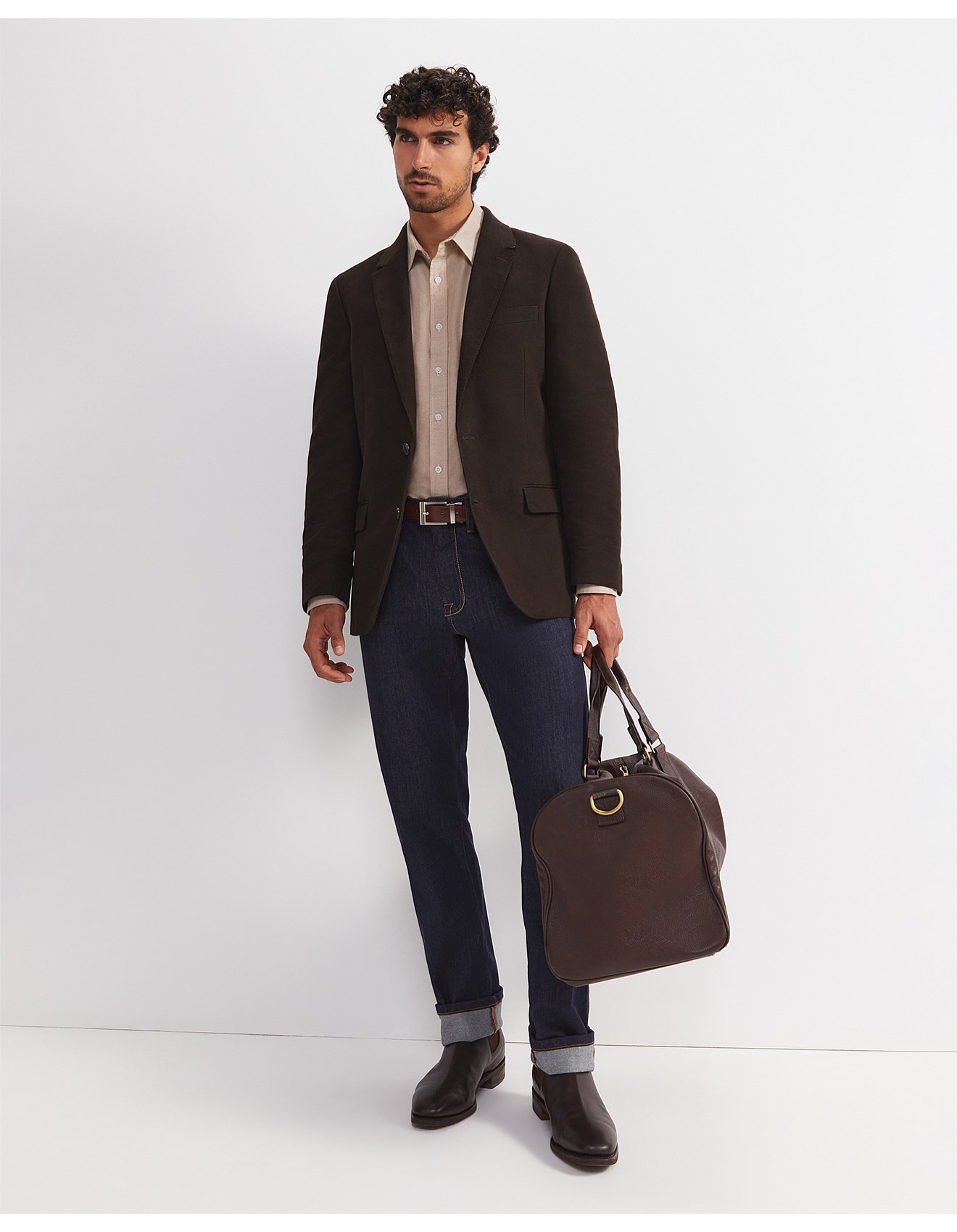 未使用級♡マディソンブルー TIGHT J GAC WOOL MOLESKIN Sportscraft Moleskin Item Jacket | David Jones