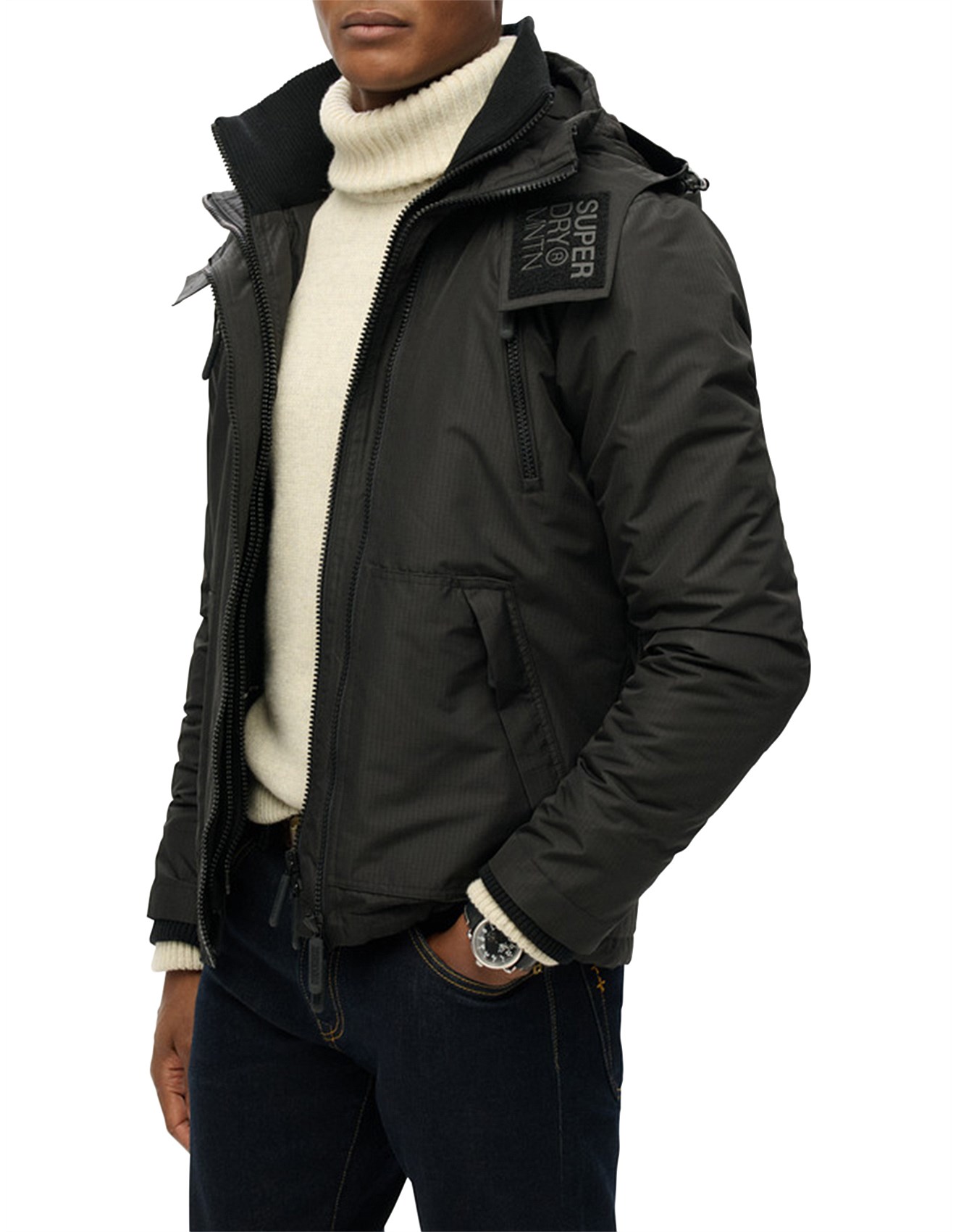 Superdry Hooded Mtn Windbreaker Jacket David Jones