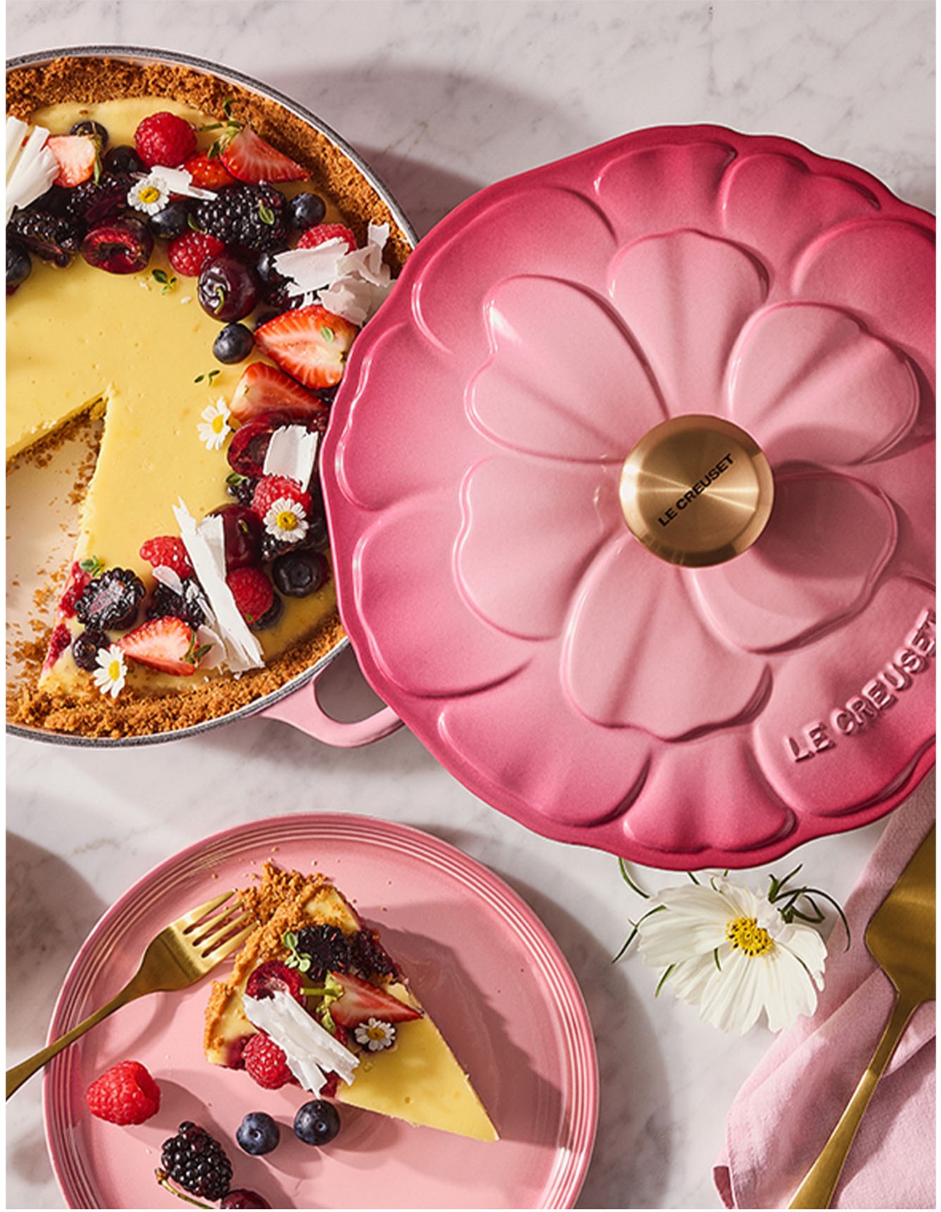 Creuset Petal Le Creuset Flower Dutch Oven Le Creuset Provence
