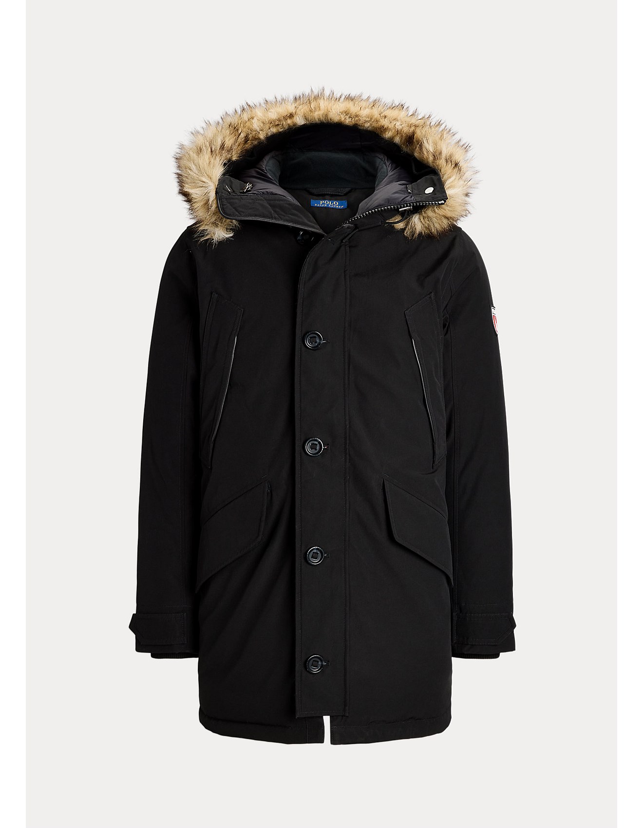 Polo Ralph Lauren Faux-fur-trim Down Hooded Coat David Jones