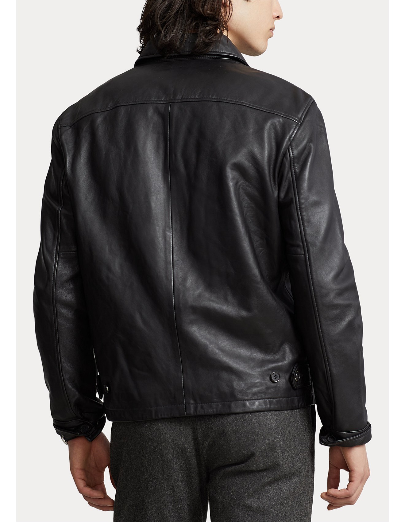 Polo Ralph Lauren Leather Jacket 刺繍なし Polo Ralph Lauren Leather Jacket 刺繍なし