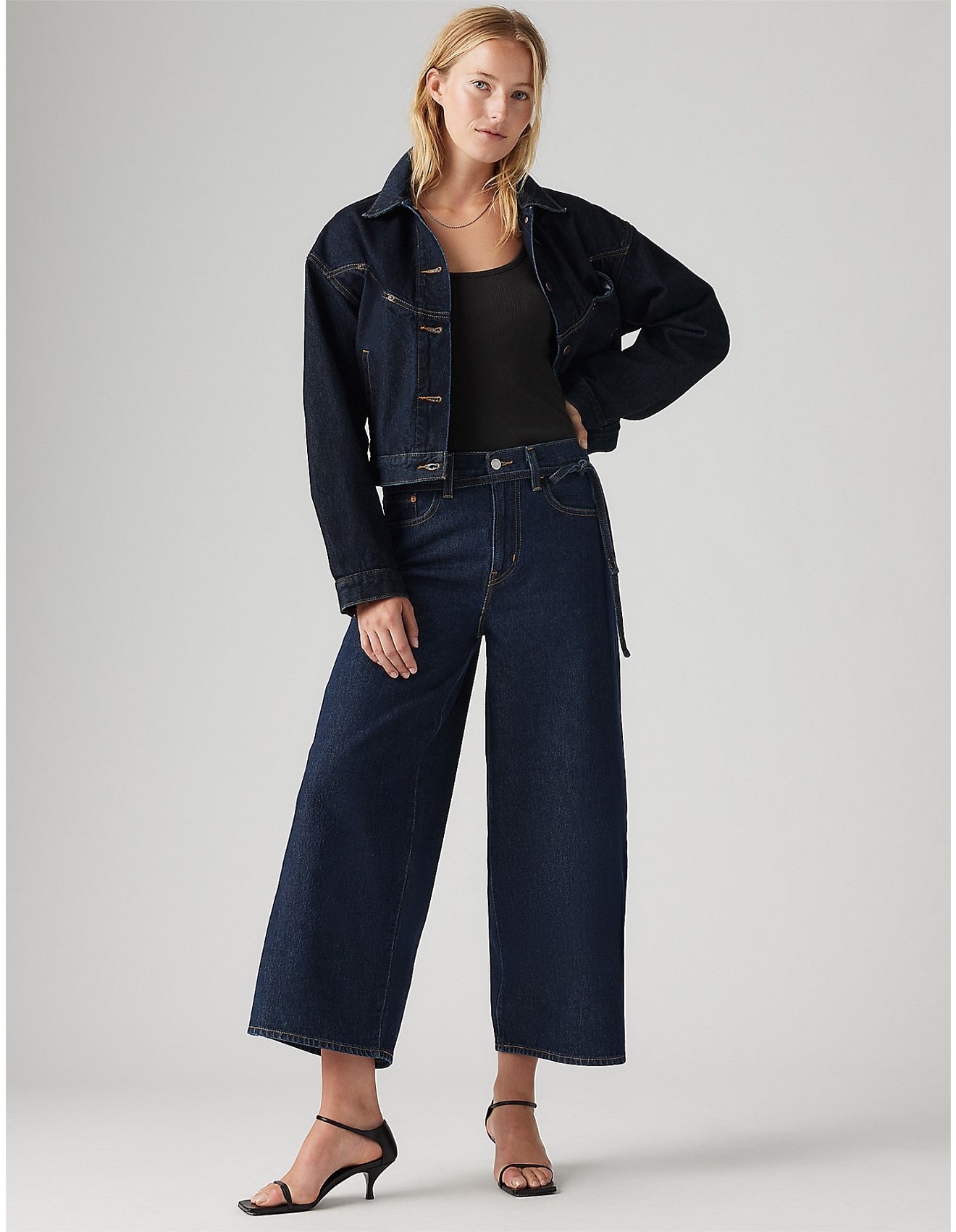 Levi's Xl Culotte Jean David Jones