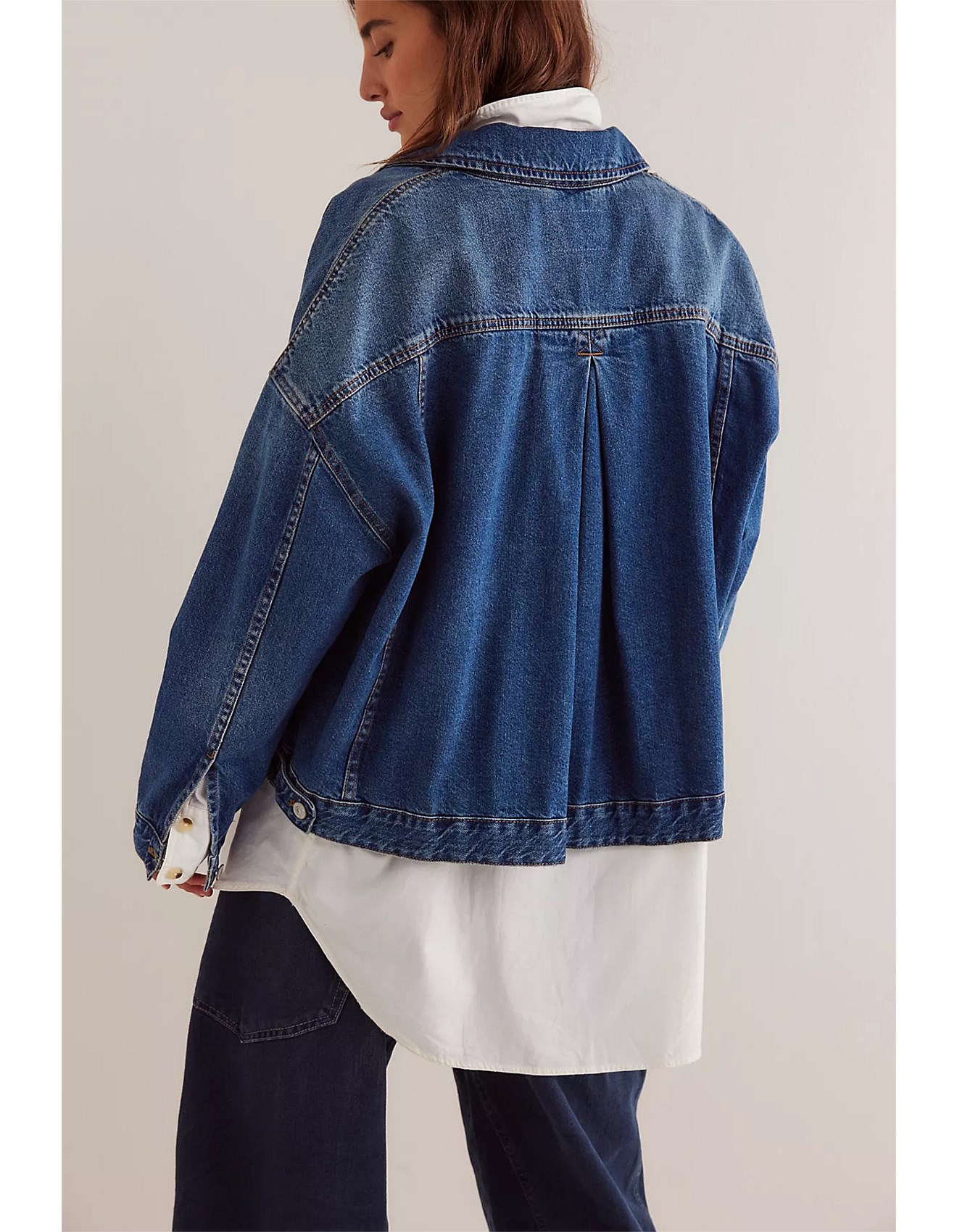 Free People We the Free Opal Swing Denim Jacket | David Jones
