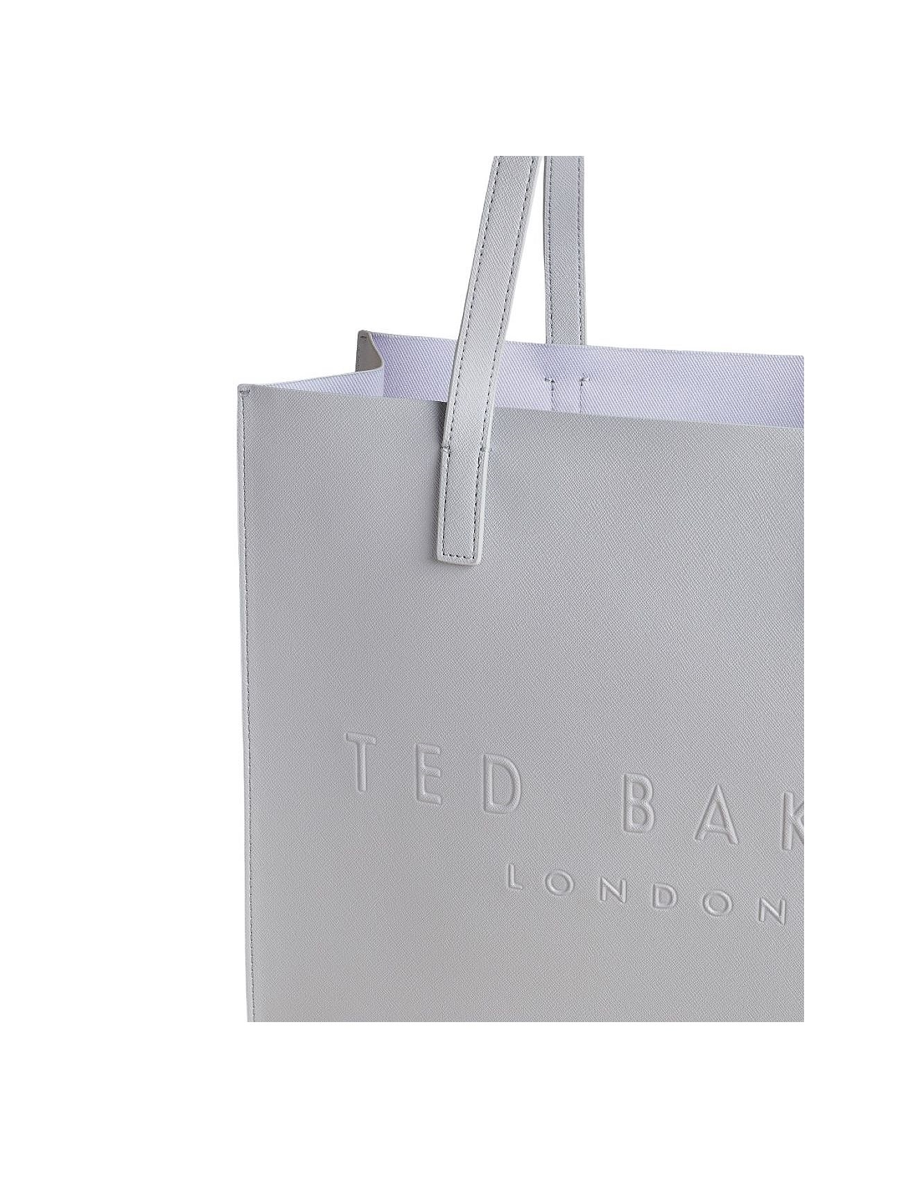 Crosshatch Large Icon Ted Baker Grey Tote Bag Crosshatch Ted Baker