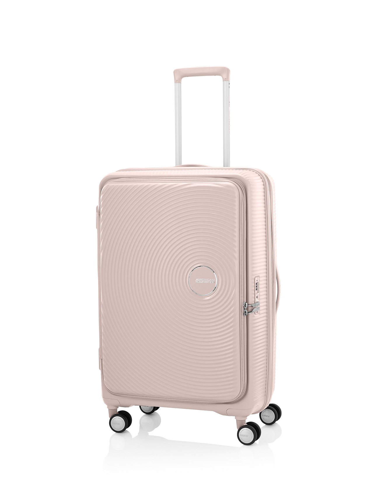 American Tourister Curio Book Opening Expandable Suitcase 75cm