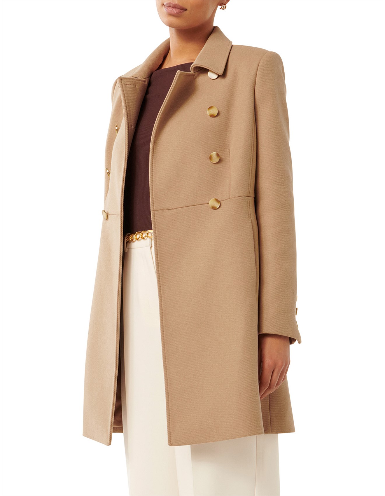 Forever New Diana Dolly Coat David Jones