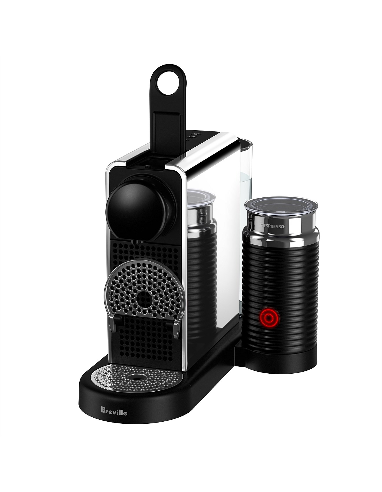 Nespresso Bec550pss Citiz & Milk Platinum Coffee Machine Polished