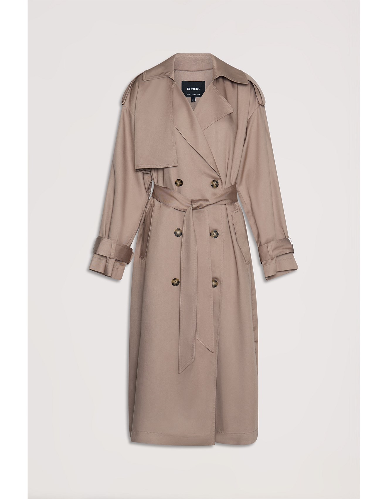Decjuba Andrea Soft Trench Coat David Jones