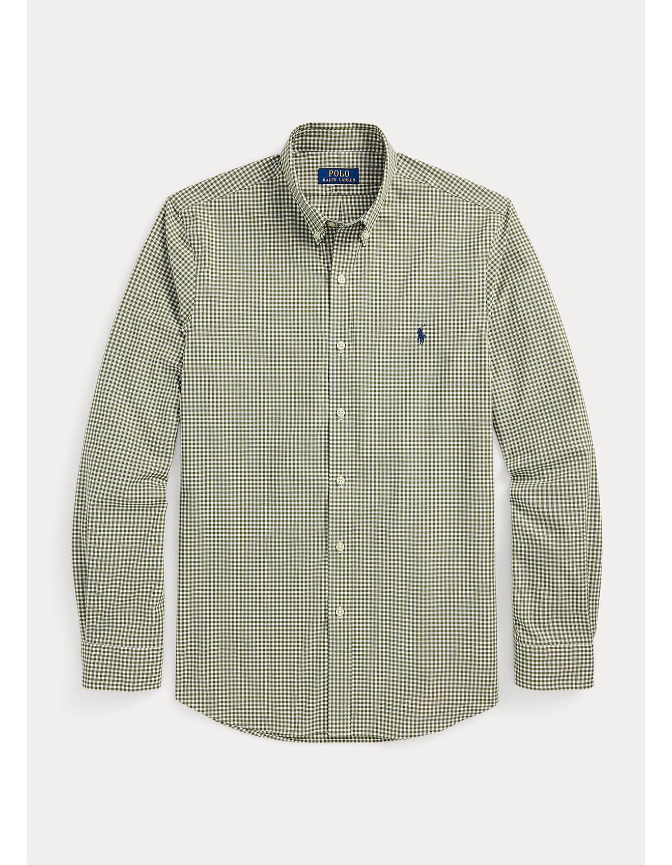 Polo Ralph Lauren Slim Fit Gingham Stretch Poplin Shirt David Jones