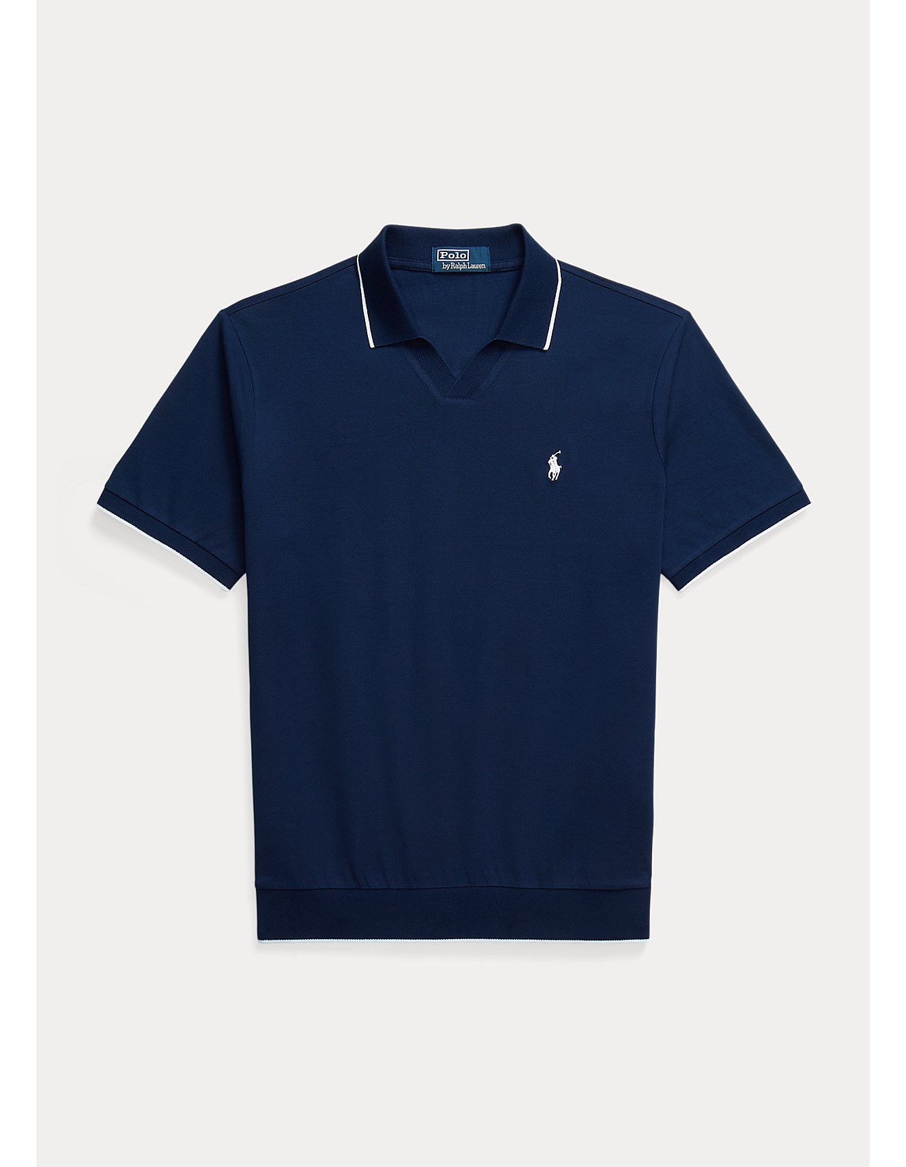 Polo Ralph Lauren Jacquard Mesh Polo Shirt | David Jones