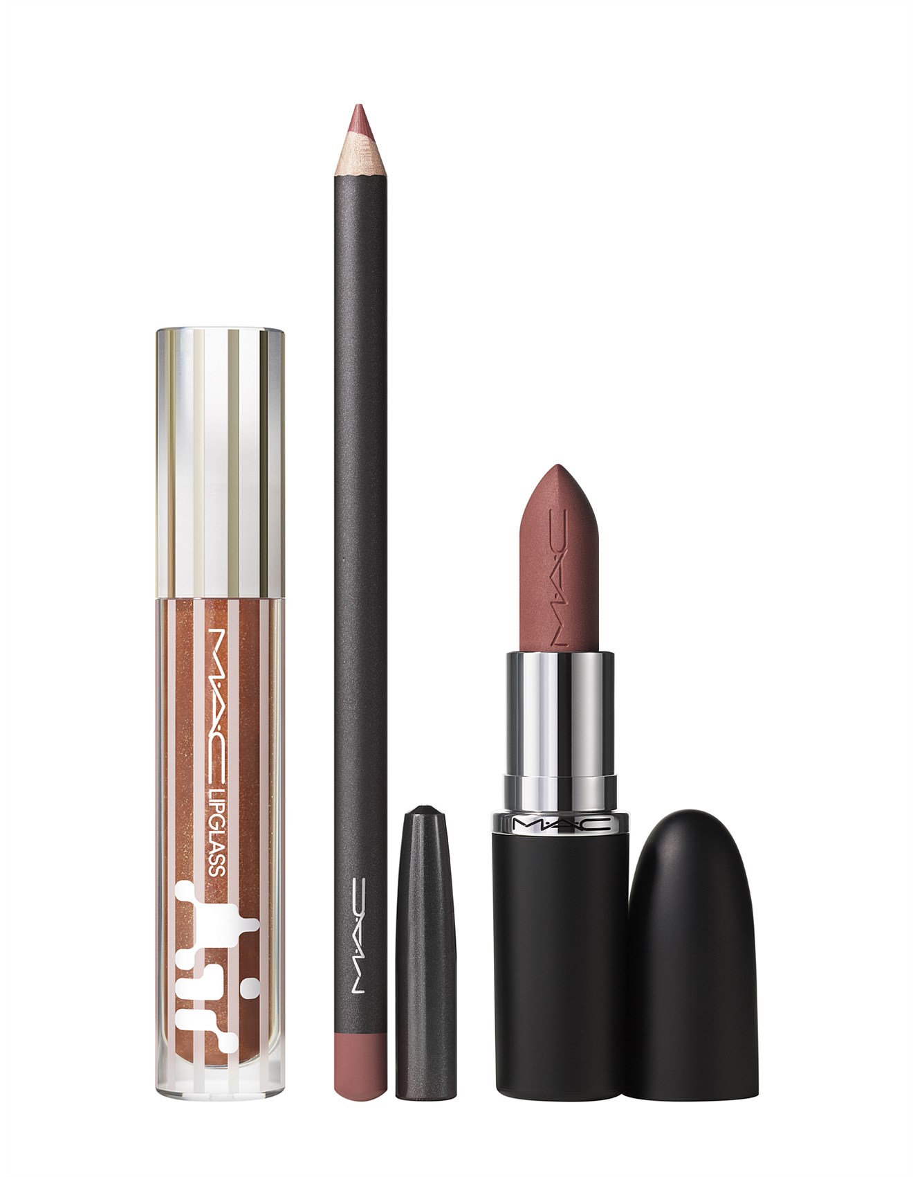 Mac Trending Tomorrow Lip Trio: Nude | David Jones
