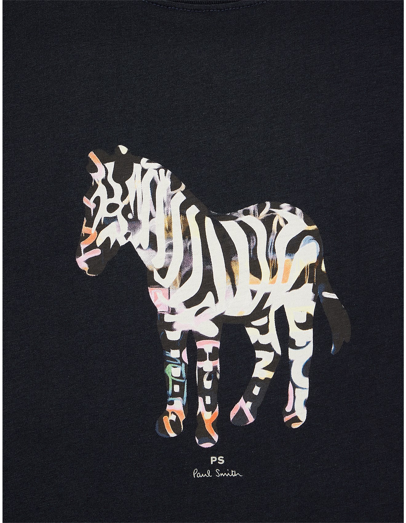 Ps By Paul Smith Reg Fit T Shirt Zebra Large David Jones