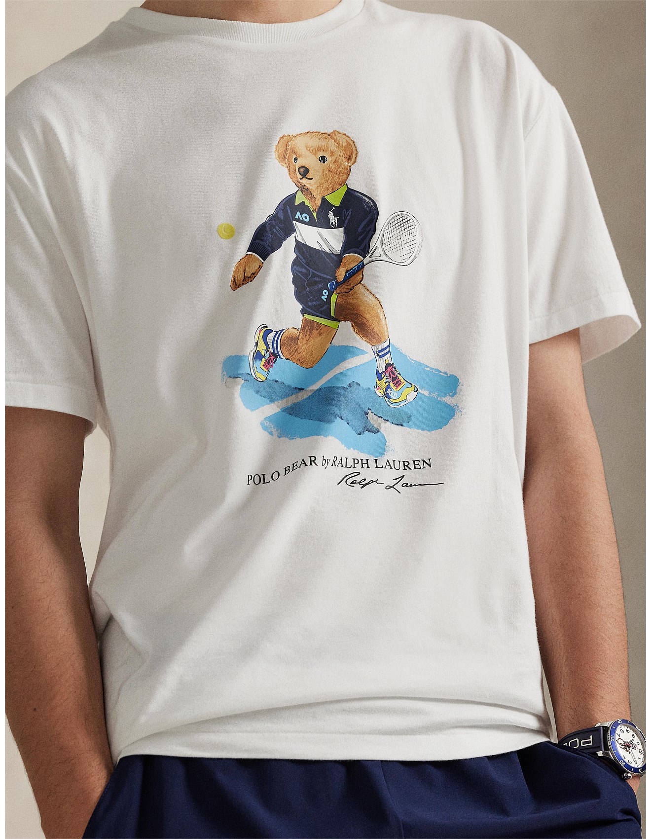 Polo Ralph Lauren Australian Open Polo Bear T-shirt | David Jones