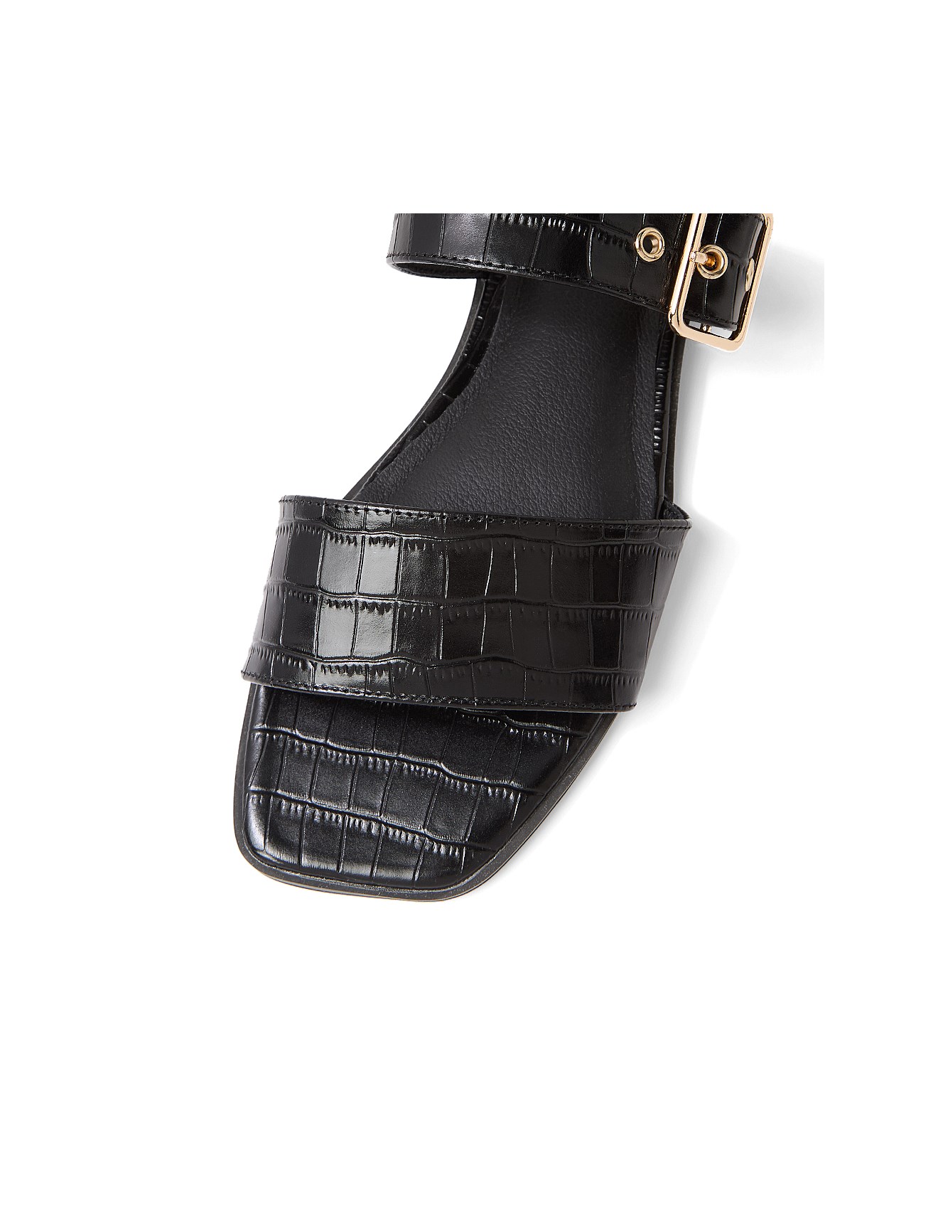 Midas Roven Mi Black Croc | David Jones
