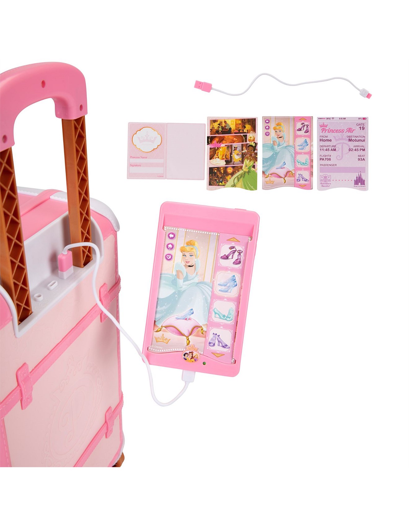 Disney Disney Princess Deluxe Suitcase | David Jones