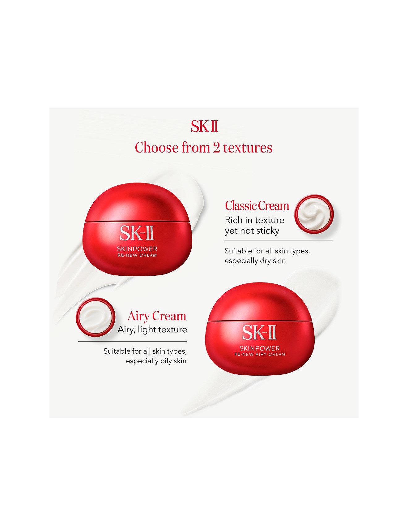 Sk-ii Sk-ii Skinpower Re-new Cream 100g | David Jones