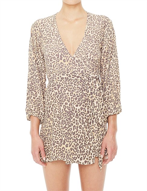 faithfull the brand hana wrap dress