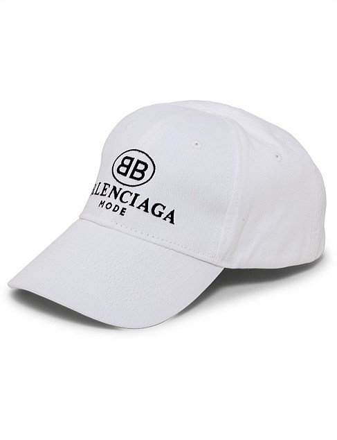 Balenciaga Embroidered Bb Mode Cap | David Jones
