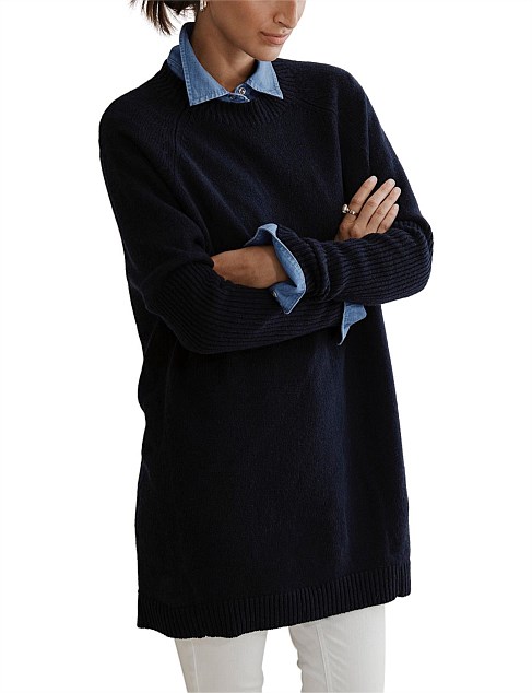 Women's Jumpers: Sweatshirts and Knitwear | David Jones - Cashmere Tunic