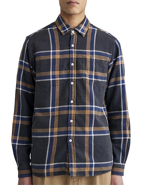 Saturdays Nyc Kenmare Plaid L/s Shirt | David Jones