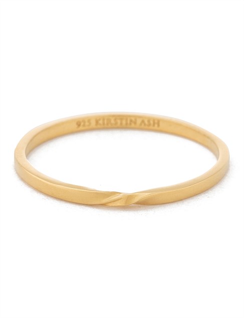 Kirstin Ash Fold Stacking Ring | David Jones