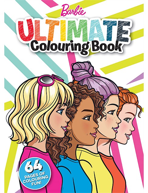 Scholastic Barbie Ultimate Colouring Book | David Jones