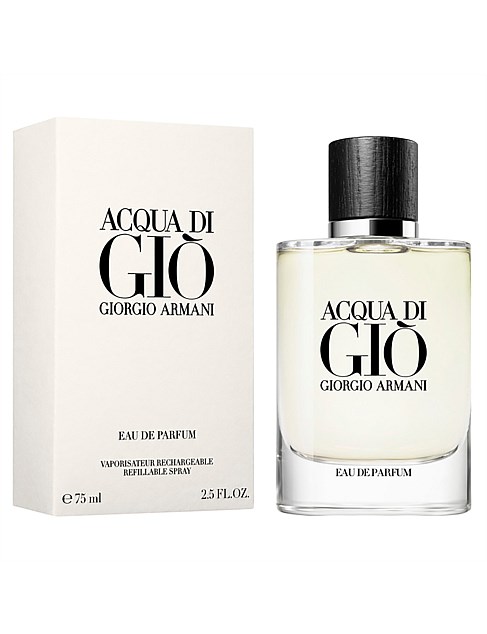 Giorgio Armani Acqua Di Gio Eau De Parfum Refillable 75ml | David