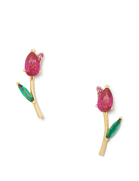 Kate Spade New York Front To Back Tulip Earrings David Jones