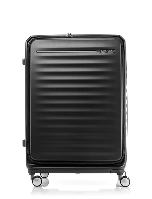 American Tourister Frontec Spinner 79/29 Exp Tsa Am Jet Black