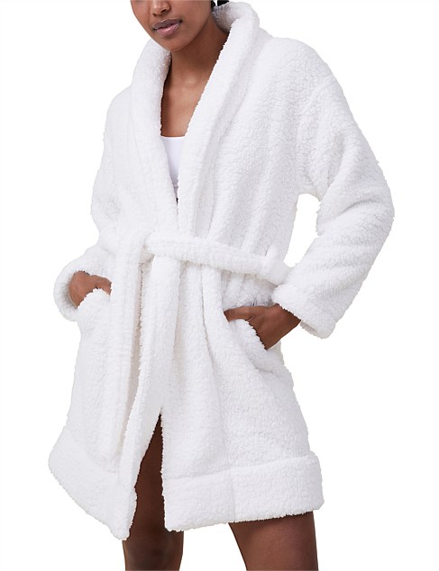 Cotton On the Hotel Luxe Snuggle Robe | David Jones