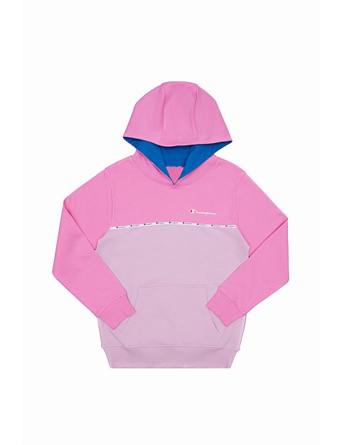 colour block champion hoodie