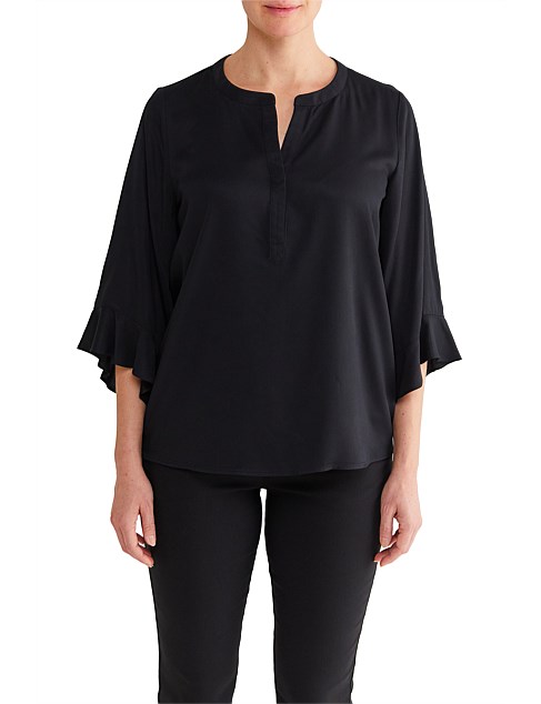 David Jones Women S Clothing Sale 2026.David Jones Flutter Sleeve Blouse | David Jones