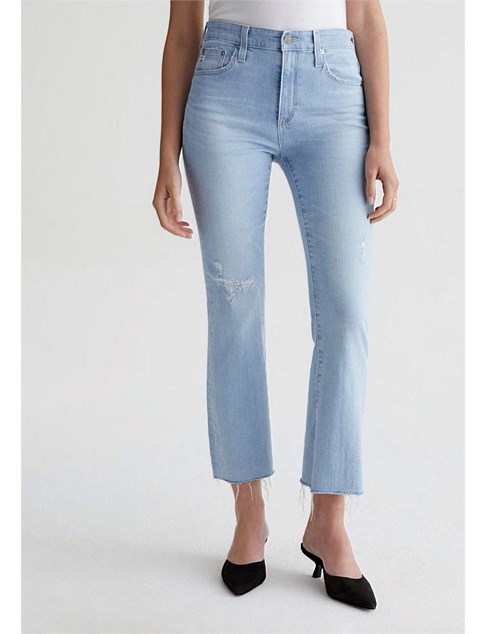 AG Adriano Goldschmied Jean Skinny Taille Haute Farrah Pour Femme, 19 Ans De Rémanence, 28