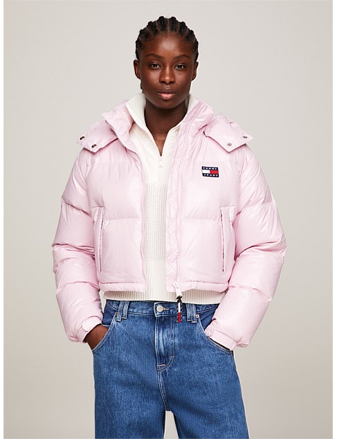Tommy Jeans Crop Alaska Puffer | David Jones