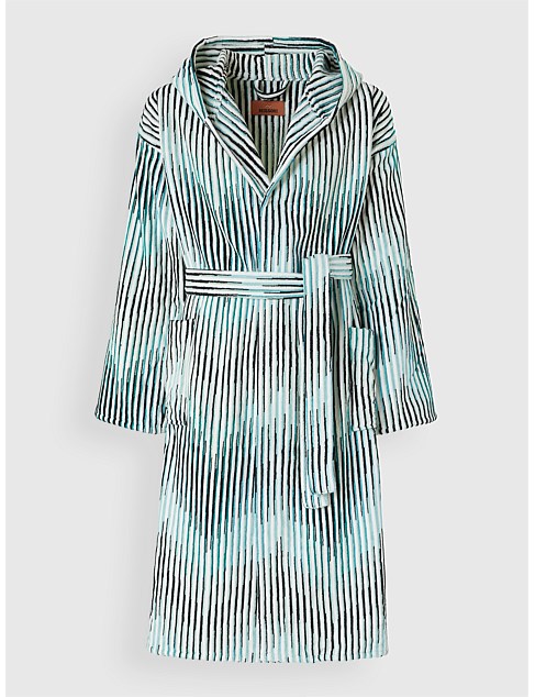 Missoni Home Arpeggio Bathrobe Hooded S | David Jones