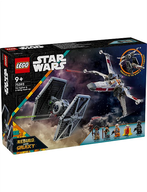 Lego Lego Star Wars Tie Fighter and X-wing Mash-up 75393 David Jones
