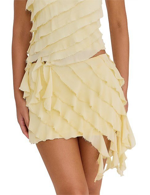 Mistress Rocks Mistress Rocks Ruffle Layered Mini Skirt | David Jones