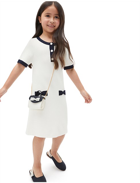 Seed Heritage Button Knit Dress David Jones