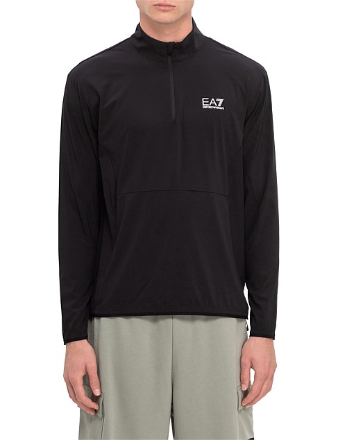 Ea7 Ventus7 T-top Half Zip Sweatshirt | David Jones