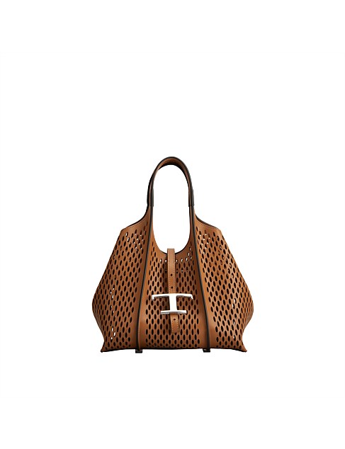 Tod's T Timeless Shopping Bag In Leather Mini | David Jones