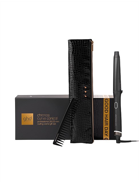 Ghd Chronos Curve Conical Wand Hair Curler Gift Set | David Jones