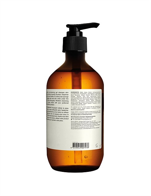 Aesop Geranium Leaf Body Cleanser 500ml | David Jones