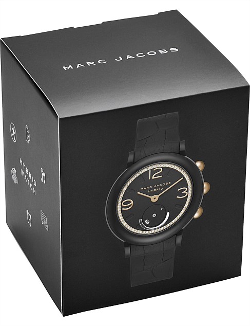 Marc Jacobs Marc Jacobs Riley Black Hybrid Smartwatch