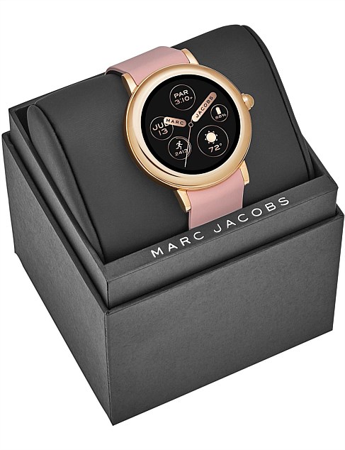 Marc Jacobs Marc Jacobs Riley Pink Smartwatch | David Jones
