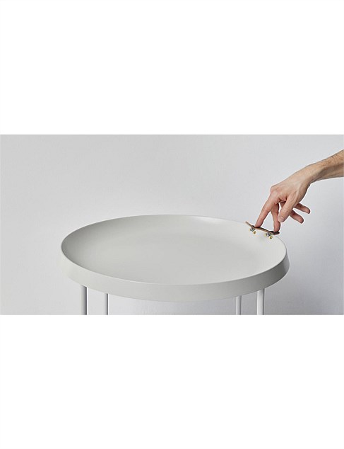 Hay Tulou Coffee Table Off-white 55x55x35cm | David Jones