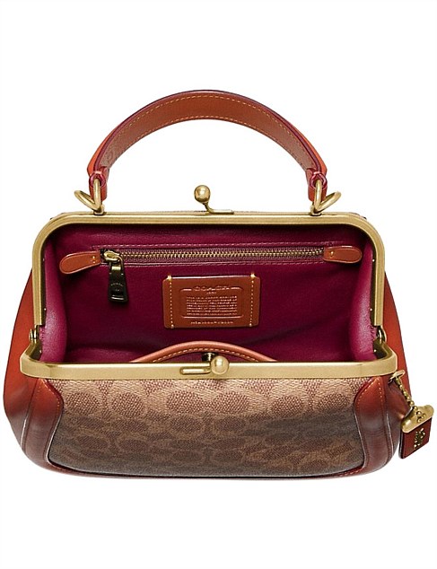 Coach Frame Bag 23 In Signature Canvas | David Jones