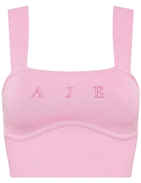 Australian Designer - Livadi Lucia Knit Logo Top