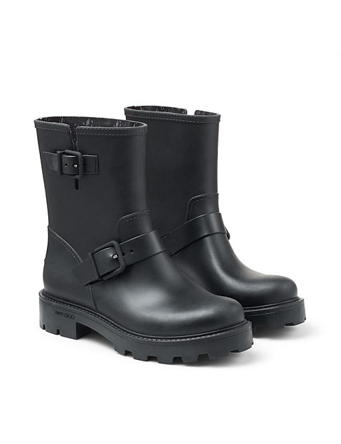 Jimmy Choo Yael Flat Rubber Boot | David Jones