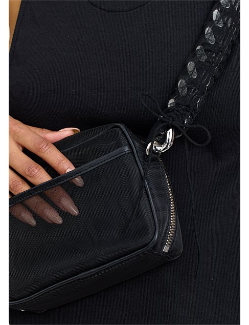Kara Tulle Camera Crossbody Bag David Jones