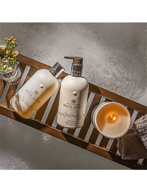 Molton Brown 300ml Milk Musk Body Lotion -Vegan Formula | David Jones